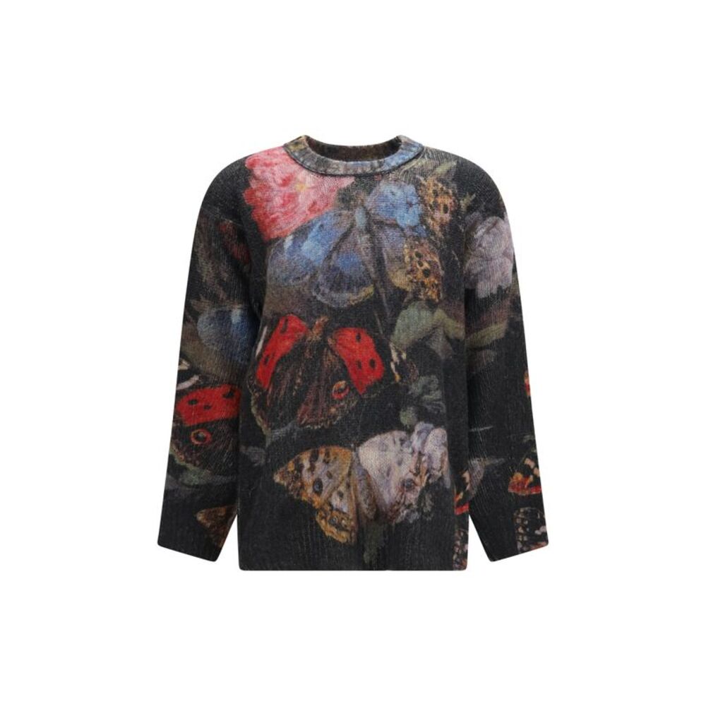 R13 Women Oversized Cashmere Crewneck Sweater